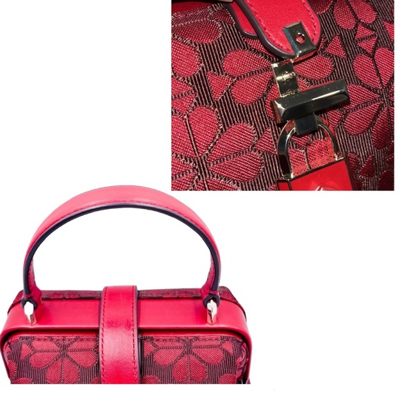 SOLD!!NWT Kate Spade NY Remedy Spade Flower Doctor Bag W/Lock HTF!!♠️⭐️⭐️ - Picture 7 of 16